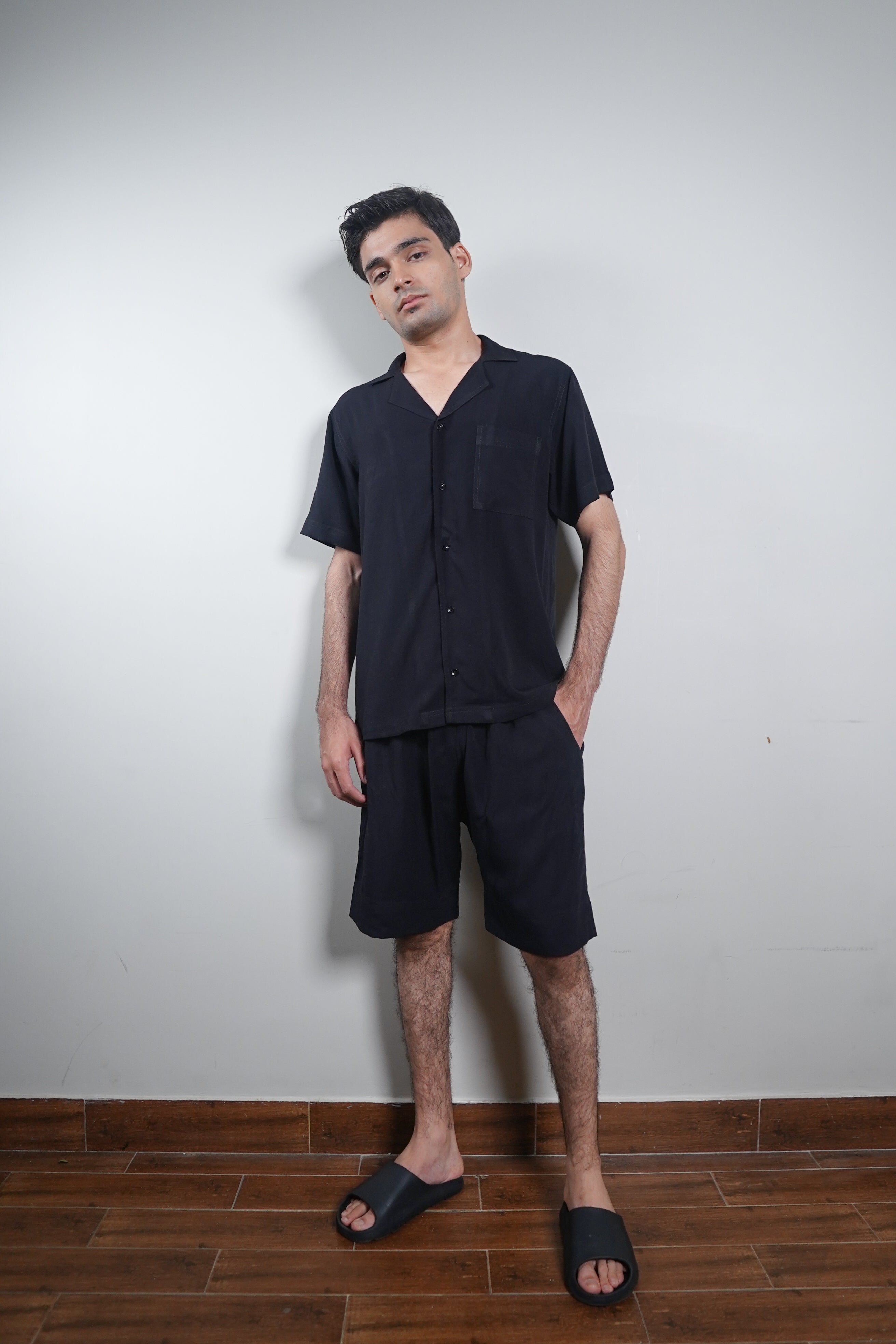 Prague Pajama Set - Men (Black)