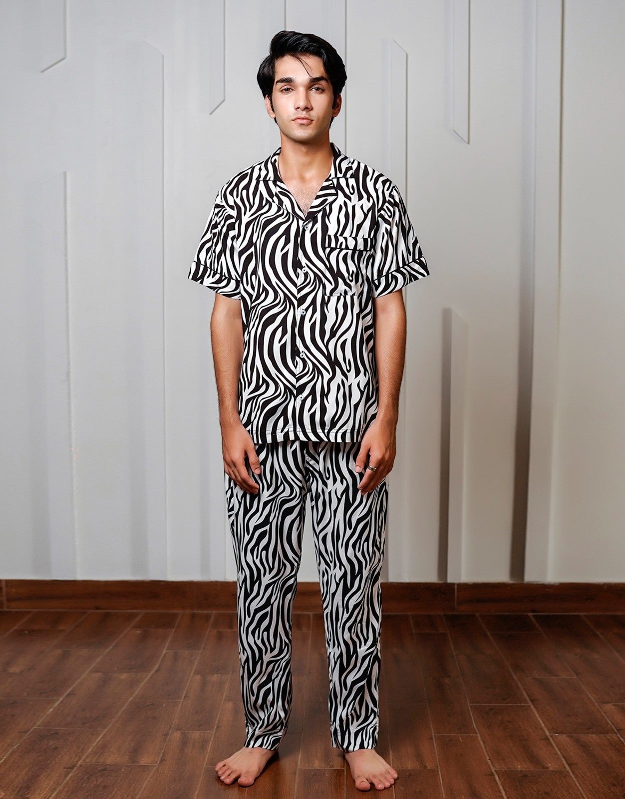 Racing Stripes Pajama Set - Him