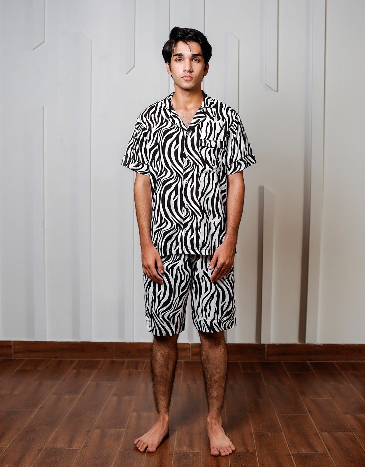 Racing Stripes Pajama Set - Him