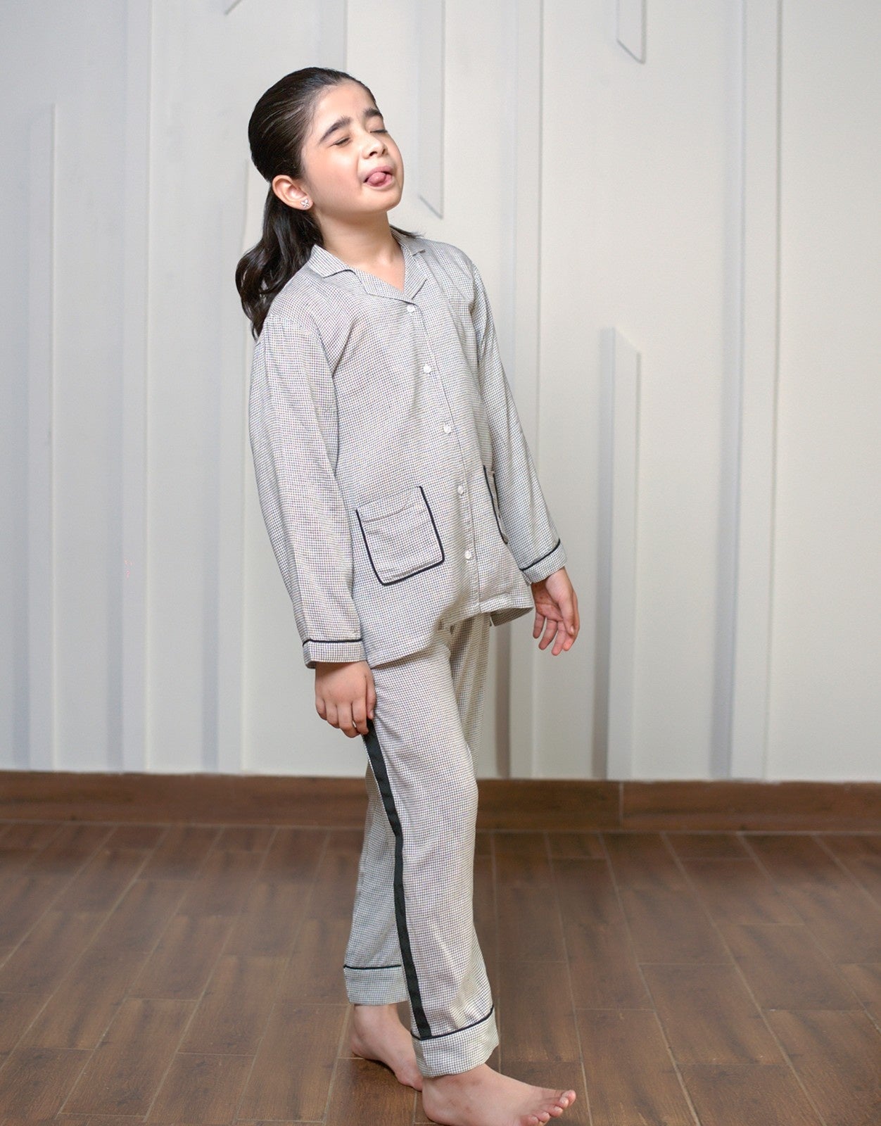 Checkmate Pajama Set - Kids