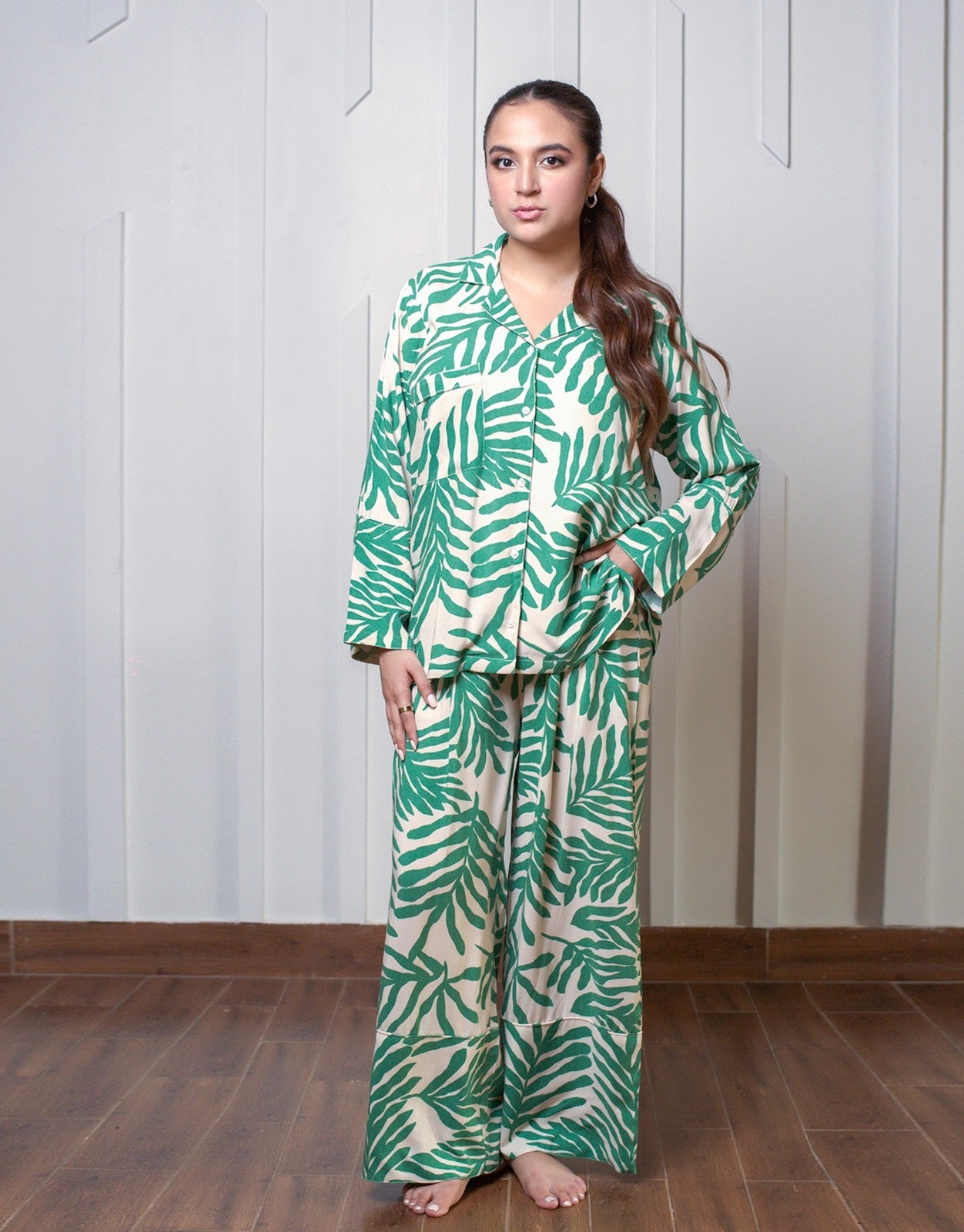 Tropical Paradise Pajama Set-Her