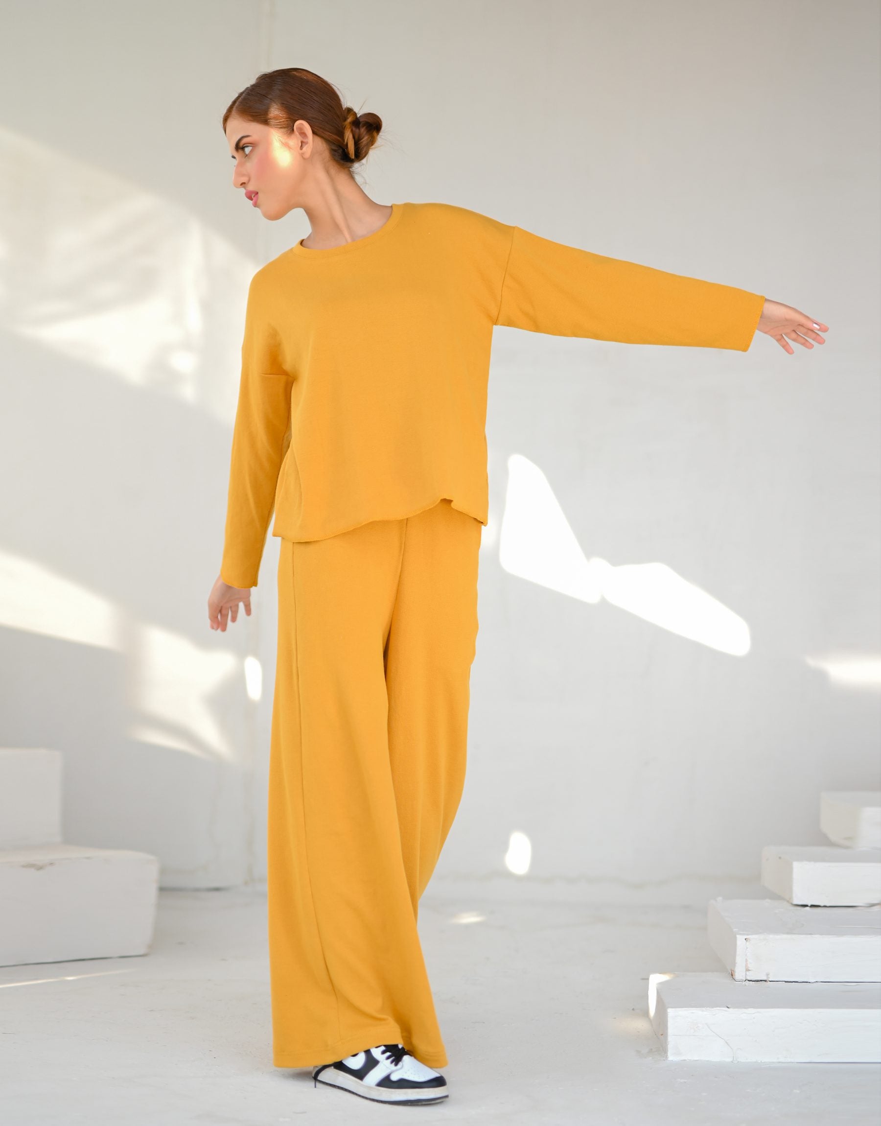 Mustard Knit Co-Ord