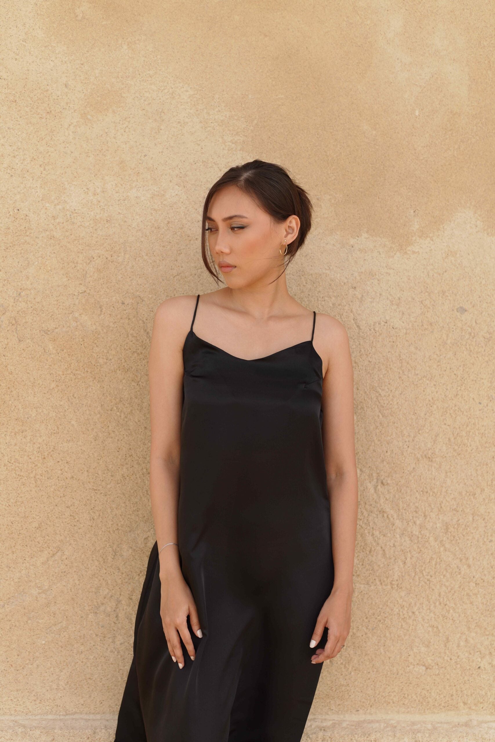 Noir Slip Dress