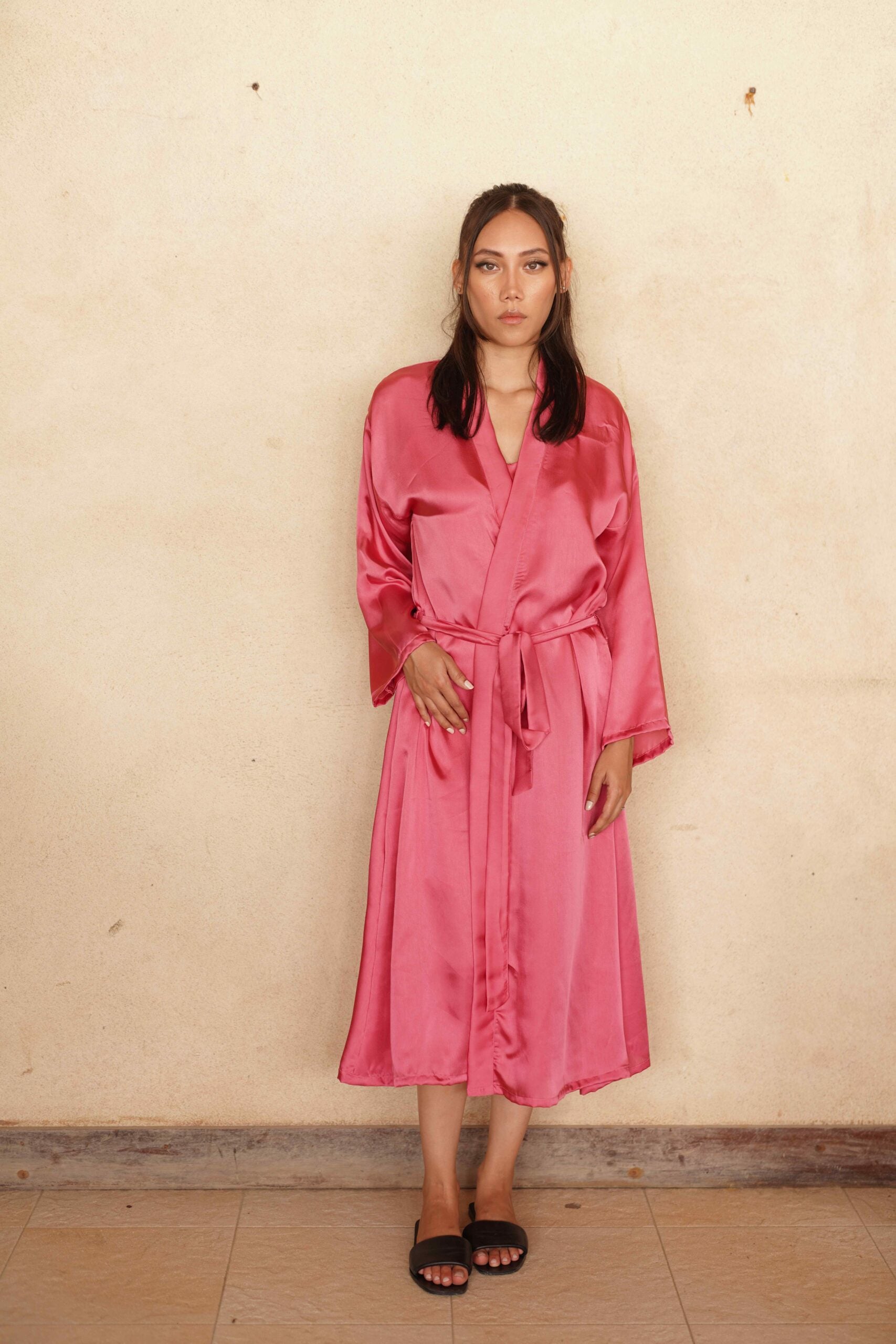 French Rose Robe